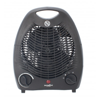 Ohrievač s ventilátorom BACKHOME čierne 2000W